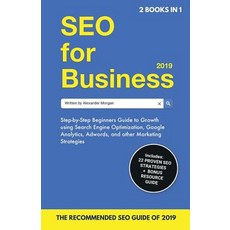 (영문도서) SEO for Business 2019 & Blogging for Profit 2019: Beginners Guide to Search Eng... Paperback, Charlie Publishes, English, 9781999177065
