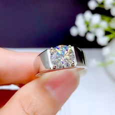 약혼반지 웨딩반지 프로포즈링 흔적은 크래킹 Moissanite 링 보석 약혼 반지 925 실버 강한 근육 스타일 남
