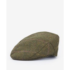 BARBOUR Men's Barbour Crieff Flat Cap MHA0009CH31 Olive/Purple/Yellow