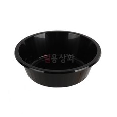 [ILYONG] 다회용 면용기 BW 2166M 210파이 중 400개 검정 중화용기, 1개