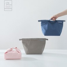 보온 보냉 핸디 이유식 파우치 피크닉 도시락 가방 런치 쿨러 백, 1개