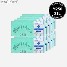매직캔 리필 봉투 250R10BC, 10개, 21L