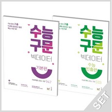 NE능률 수능구문 빅데이터 기본편+수능빈출편 세트 전2권 2021, 없음