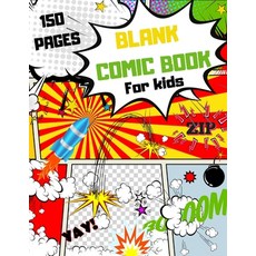 Blank Comic Book For Kids: Make your own Comic Book 150 Special Patterns to Create your own Comic B... Paperback, Dorina Dodon, English, 9781716329456