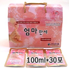 아주식품 엄마만세 100ml 30포 산후식품 무방부제