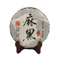 2019년 고차원차창 운남 이무 마흑 보이차 생차 칠자병차 서쌍반나, 1개, 357g, 1개입