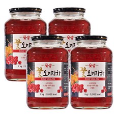 꽃샘 꿀오미자차 1kg, 1개입, 4개