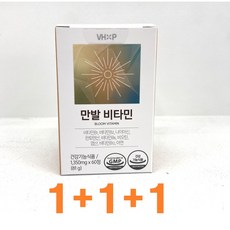 비타민하우스 만발 비타민 탈모 (1 350mg x 60정) 3개, 60정
