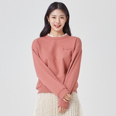 로엠 [로엠x모네] 풀오버 자수 맨투맨 RMLW949M11 (2colors)