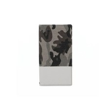 MS솔루션즈 Xperia XZs/XZ용 수첩형 케이스 카모플라쥬 플랩 경우"CAMO"그레이(LPXPXZSRCFGY), 1