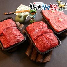 더바른식탁 한우 한우선물세트 3호 1.2kg 횡성 한우 선물 세트 한우 국거리 한우 등심, 1개
