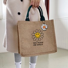 라탄사각에코백