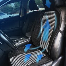 STK 차량용 국산 여름 시원한 쿨링 3D매쉬 통풍시트, 뒷좌석 3인용 그레이, 1개