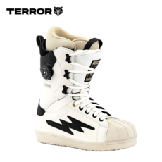 PRIME 스노우보드 S4 스키 부츠, TERROR신상품빈티지화이트, 1개