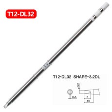 T12 납땜 인두 D4 DL32 D16 D08 KL KR JS02 교체 히터 범용 용접 스테이션 디지털, 1) T12-DL32, 1개