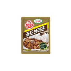 오뚜기 골드브라운하이스 1KG (1BOX-10EA), 10개