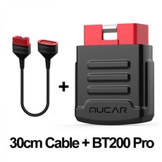 MUCAR-BT200 블루투스 자동차 Obd2 스캐너 자동 전체 시스템 진단 도구 오일 SAS 스캔 EOBD 진단 O2 센서 테스터