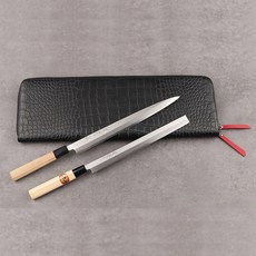 제우스 악어패턴 국산 칼가방 6P/인조가죽_sk, 6개
