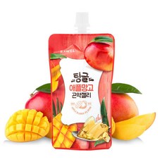 특 로엘 곤약젤리 팅글 애플망고 30팩, 130g, 30개