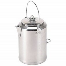Stansport Aluminum Percolator Coffee Pot, Style = 20 Cups