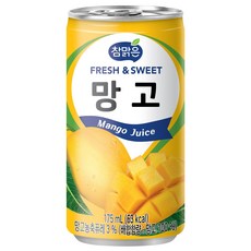 기타브랜드 대일 참맑은 망고 175ml x 30캔, 30개