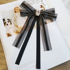 검정리본넥타이