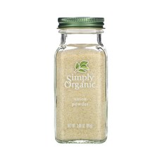 (미국직배) Simply Organic 심플리 오가닉 양파가루 85g 3팩 White Onion Powder Certified Organic, 3개
