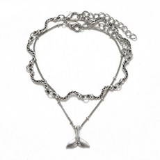 순금고래꼬리발찌