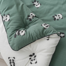 푸바오 MP마이크로모달 침구 (이불+패드+베개)풀세트