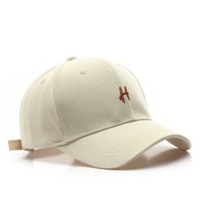 리카 H 로고 야구 대두 볼캡 커플 모자