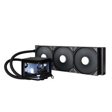 트릭스 TRYX PANORAMA 3D 360 PRO 수냉 CPU 쿨러 (블랙), 블랙, 1개
