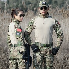 해외 특전사 군복 미군복 전투복 밀리터리 군사훈련 유니폼