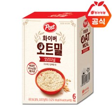 포스트 오트밀 오리지날 시리얼 6p, 180g, 1개