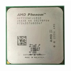 AMD Phenom X4 9550 쿼드 코어 CPU 프로세서 HD9550WCJ4BGH 소켓 + 2.2 GHz, 한개옵션0