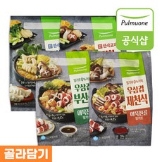 풀무원 전골 밀키트 4종(만두전골/어묵전골) 2개 골라담기