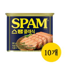 백설 스팸 클래식, 340g, 10개