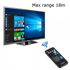 XBOSS X8 무선 IR 리모콘 PC 플라이 마우스 Windows 7 8 10 XP Vista Android TV 상자 스마트 TV 용 USB, 단일상품