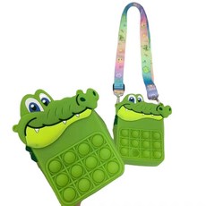 실리콘공룡크로스백