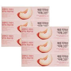 아모레 플레시아 치약 (피치민트) 120g 6개, 120ml