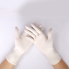 일회용 라텍스 고무 장갑 다목적 검사 노보 주방 가사 청소 장갑 100 개, XS*라텍스 장갑, 100개