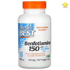 닥터스베스트 벤포티아민 150mg 베지 캡 비건 글루텐 프리