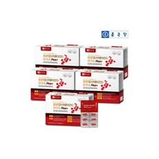 종근당 철분 엽산 비타민D 플러스 500mg 60캡슐 5박스 10개월분 철분제 엽산제 임산부