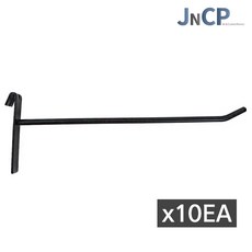 JNCP 휀스망 일선후크 10EA 후크 고리 악세사리 걸이 진열 메쉬망 네트망 철망, 블랙(20cm)x10EA, 10개