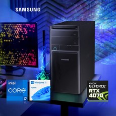 삼성 게이밍 데스크탑 DM500TFA-G13T7 RTX4070 SUPER 인텔 코어 i7-13700, A78A, WIN11 Home, 1TB, 32GB, 블랙
