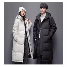 남자 겨울 집업 데일리 후드 롱패딩 방한점퍼 빅사이즈 상품 이미지