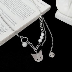 쿠로미은귀걸이