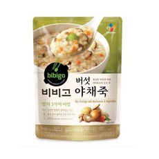 비비고 버섯야채죽, 420g, 10개