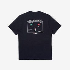 [갤러리아] 휠라(FILA)[FILA]휠라 8비트 게임 티셔츠 FS2RSD2881X_INA