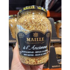 코스트코 커클랜드 MAILLE 디종 홀그레인 머스타드 소스 845G 에어캡 안전포장, 1개