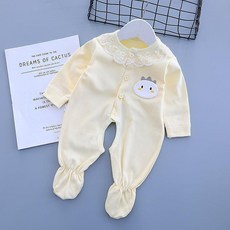 [해외 직송]HY 공용 롬퍼 갓 태어난 아기 순면 우주복 미숙아 발 에어컨 여름 아기 양말 커버 ST74 A10